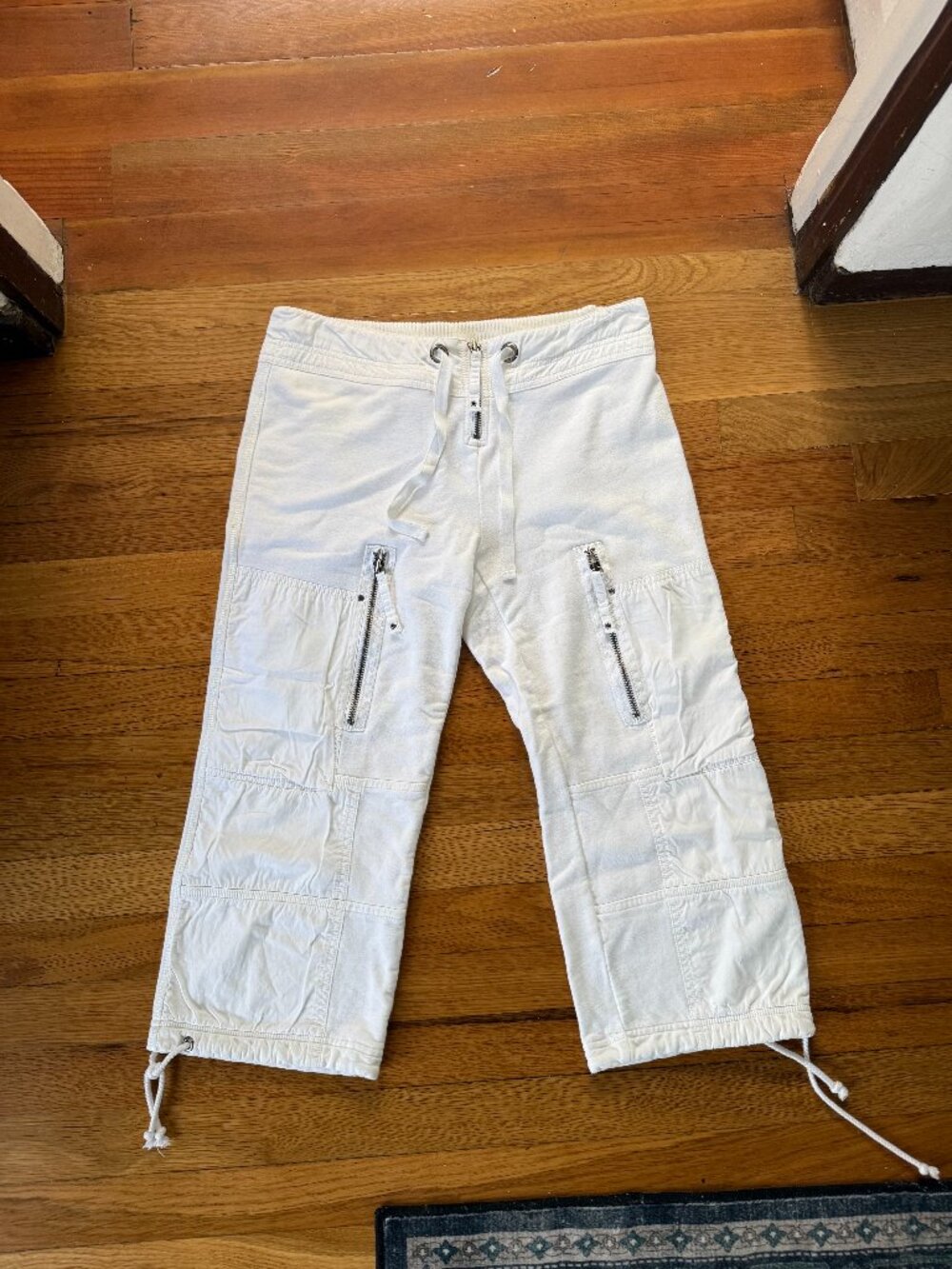 Free People Women's White Trousers